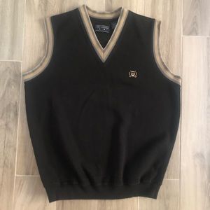 Larry Mize Golf Mens Size Large Black Vest